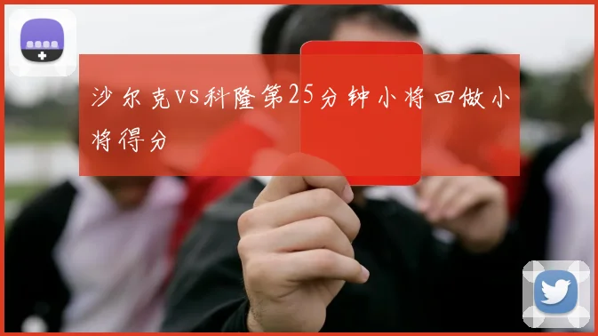 沙尔克vs科隆第25分钟小将回做小将得分
